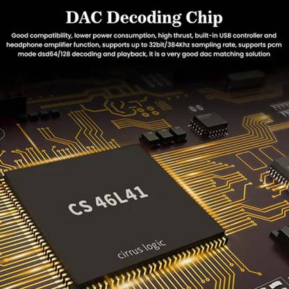 AUDIOCULAR Silver D08 Type C to 3.5mm Portable Audio Aux Adapter, Connector, Built-in DAC Phone Converter