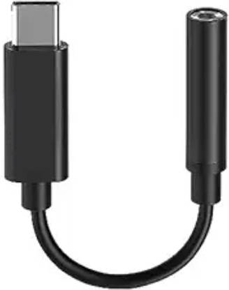 Rank To Top Black Type C to 3.5 mm Audio Jack Connector Phone Converter