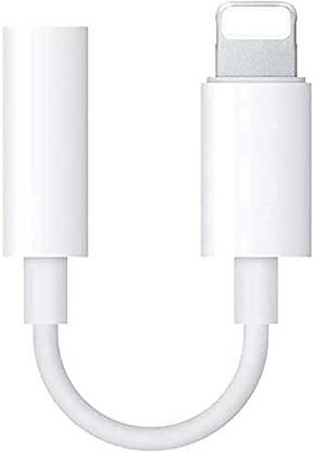 INVICTO White 3.5mm Adapter Converter Support Music & Calling Function for iPhone & ios device Phone Converter