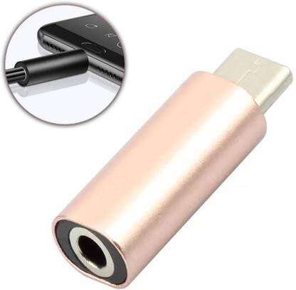 Qaz Multicolor USB Type C OTG Adapter c Type to 3.5mm Audio Jack, 1-Plus Audio Jack Adapter Phone Converter