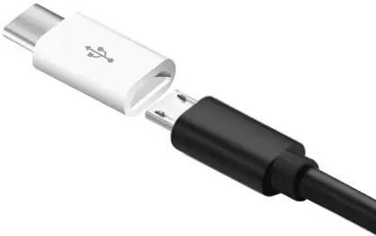 DPJ USB Type C Cable 2 A 0.1 m USB 2.0 0.05 m 3.0 Micro USB to Type C pin Sync and High Speed Charging Connector/Adapter/Jack/Converter for Plus 7 pro, 7, 6, 6t, 5, 5t and similar Type C Smartphones