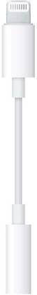 Nizix White Lightning to 3.5mm Headphone Jack Adapter for Audio and AUX Output Phone Converter