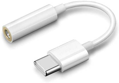 xykos White Google Pixel Type-c To 3.5 Mm Audio Jack Adapter Converter For Earphone Phone Converter