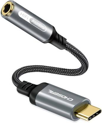 CHOSEAL Grey USB C Adepter Phone Converter