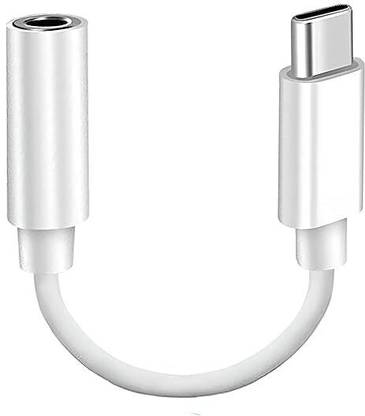 HOMEMO Type C to 3.5mm Adapter,USB C to Aux Audio Adapter, Cord Headphone Jack (White) for Galaxy S24 Ultra/S23/S22/S21 FE/Note 20/Z Fold 5 & Type C Devices Phone Converter