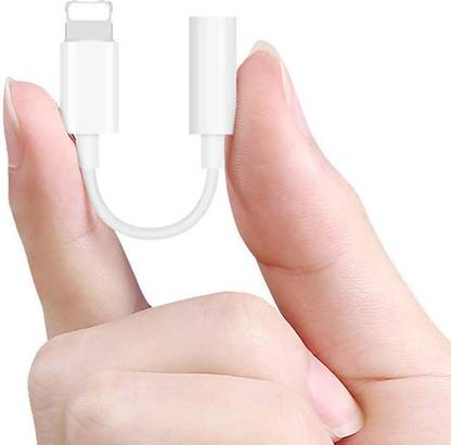 Eewe White Lightning to 3.5mm Cable | AUX Adapter for Devices with Music Need Phone Converter