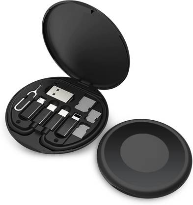 NH WORLD Fast Charging Data Cable 5 in 1 Cable Storage Box 60W Charging Pad