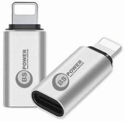 bs power ASSORTTED Color EZ279- Type c to IPH( 2 Packs ) Phone Converter