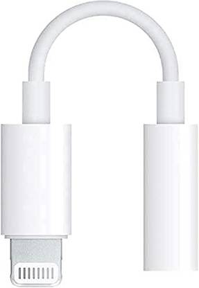 Hespa Supported i Phone 14 13 12 11 XR XS Max X Lightning Sound Adapter | Connect 3.5mm Audio Devices Easily Phone Converter