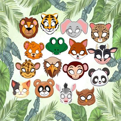 Xzotic Animal Masks Animal Costume Party with Different Animal Face for Kids Party Mask Party Mask