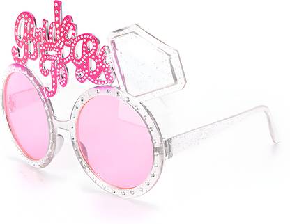 Wobbox Party Decorations Item, Bride To Be Glasses For Wedding,with Single Diamond Pink  Party Glow Ornament