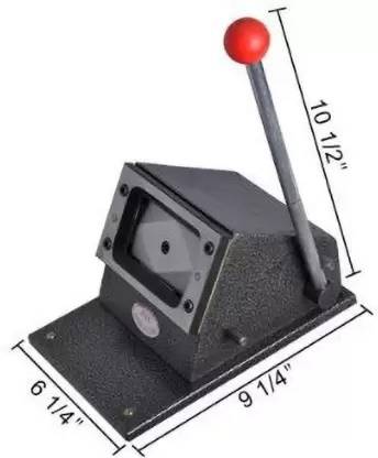 GPN PRINT PVC/Plastic ID Card Cutter Photo Die Cutter