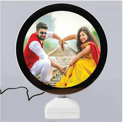 DIOART -®Magic Mirror Photo Frame| Magic Mirror LED Photo Frame-262 8 inch 3D