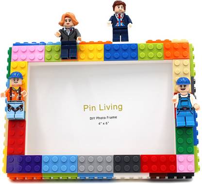 Lilly photo frame- 4x 6 inch diy lego photo frame