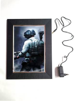 ANSHUL INTERNET PUBG 3 LED FRAME 11.5 BY 15.55 15.5 inch LED PHOTO FRAME