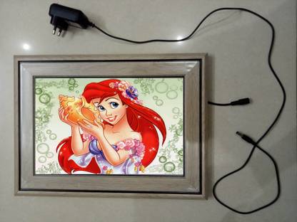 ANSHUL INTERNET , CINDERELLA modal no-46 15.5 inch LED PHOTO FRAME