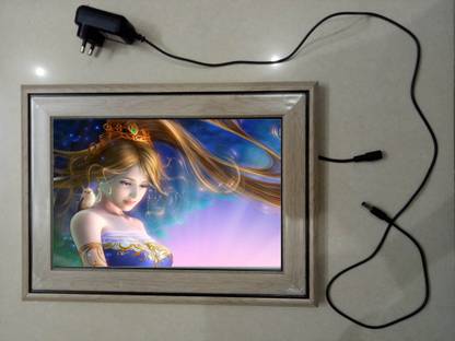 anshul internet point , CINDERELLA MODAL NO-27 , 15.5 inch LED PHOTO FRAME