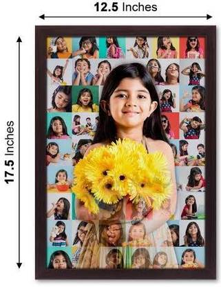 MAAGIFTPOINTIN Wooden Customised Personalized 12x18 Size Photo Frame 12 inch  Photo Frame