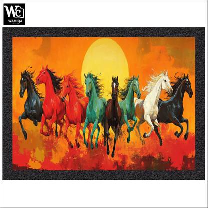 WAMIQA CREATION A4 Size Black Photo Frame Painting For Living Room, Bedroom Home Decor Frames-8 12 inch  Photo Frame