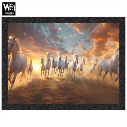 WAMIQA CREATION A4 Size Black Photo Frame Painting For Living Room, Bedroom Home Decor Frames-19 12 inch  Photo Frame