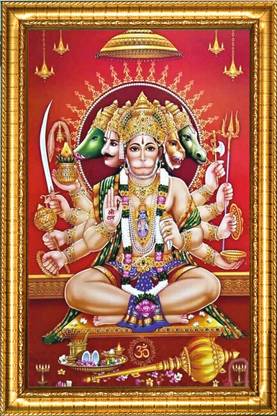 JASHVIRA 05Hanuman Ji 12 inch No Glass Use