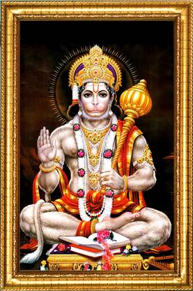 JASHVIRA Hanuman JI-02 12 inch No Glass Use