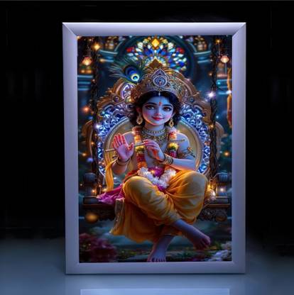 wall mitra Kanha LED Photo Frame 18 inch Wall Decor