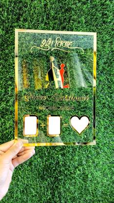 inventoo Wedding Thumb Print | Couple Gift| Finger Print 12 inch Wedding Thumb Print