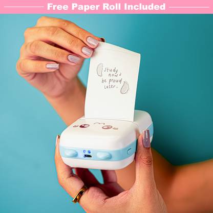 MINICO ™ Instant Thermal Pocket Bluetooth Cute Cat Design Photo Printer