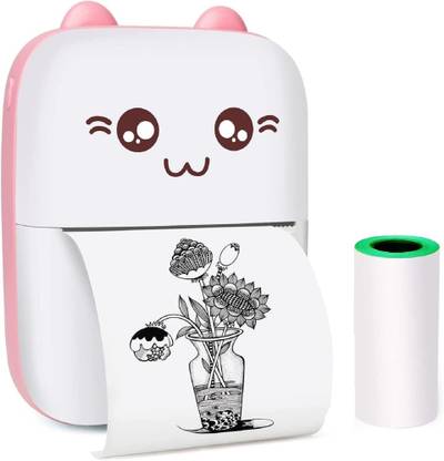 olsic Mini Bluetooth Thermal Printer, Portable Label Printer Ink free Printer. Photo Printer