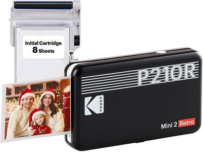 KODAK Mini 2 Retro 2.1" X 3.4" Photo Printer