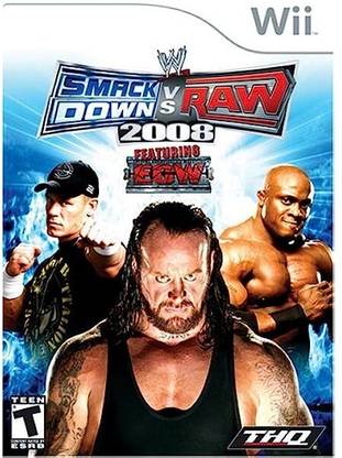 WWE SmackDown vs. Raw 2008 - Nintendo Wii (STANDARD)