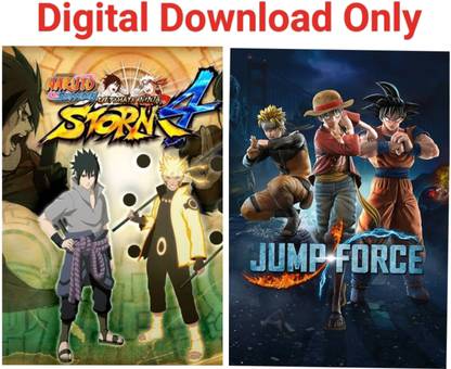 2Cap Naruto Shippuden UNS 4 & Jump Force Pc Game Link Combo (Offline only) (No CD/DVD/Code) (Complete Games)