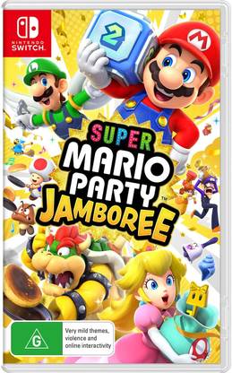 “Nintendo Switch Super Mario Party Jamboree Game Chip for OLED, Lite, V2 | Fun Multiplayer Party Game | Best Family Game for Switch | High-Quality Graphics | Must-Have for Nintendo Fans | Popular Nintendo Switch Game”