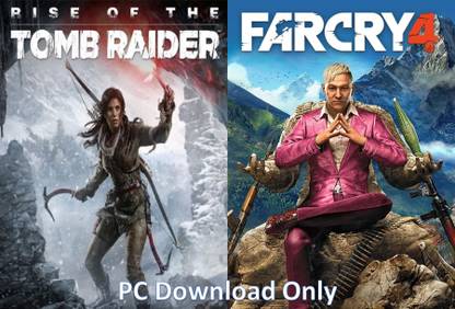 Rise of the Tomb Raider and Farcry 4 Top Two Game (Offline Only) (No DVD) (Regular)