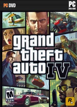 Grand Theft Auto IV - GTA 4 - Offline - Physical Delivery (DVD)