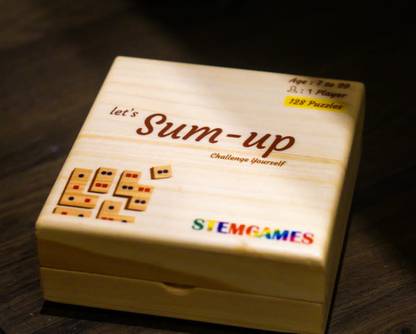 LET'S SUM-UP (wooden)