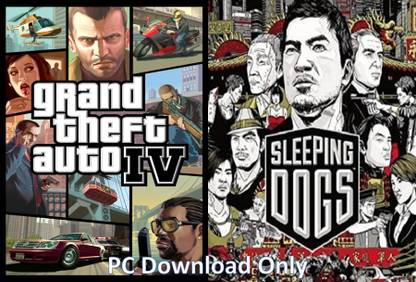 Gta 4 and Sleeping Dogs Top Two Game Combo (Offline Only) (No DVD) (Regular)