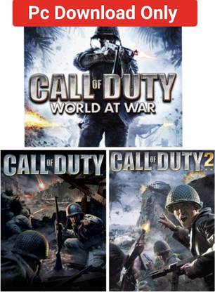 2Cap Call Of Duty 1-2 & 5 World at war Pc Game Download (Offline only) No CD/DVD/Code (Complete Games) (Complete Edition)