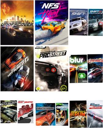 2CAP Need For Speed Pc Game Link 12 In 1 Combo (Offline only) (No CD/DVD/Code) (Complete Games)