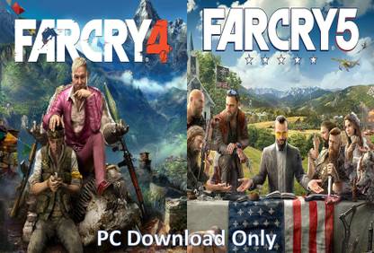 Farcry 4 and Farcry 5 Top Two Game Combo (Offline Only) (No DVD) (Regular)