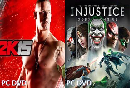 2K15 and Injustice Gods Among Us Top Two Fighting Game (Offline Only) (Regular)