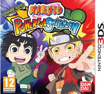 Naruto Powerful Shippuden (Nintendo 3DS) NTSC (standard)