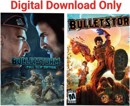 2Cap BulletStorm 1-2 Pc Game Link Combo (Offline only) (No CD/DVD/Code) (Complete Games)
