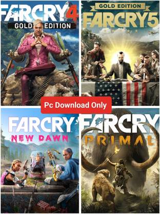 2Cap Far Cry 4-5 Primal New Dawn Pc Game Download (Offline only) Complete Games (Complete Edition)