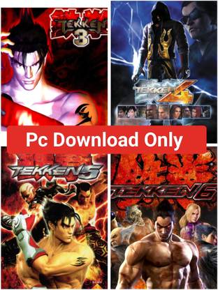 2Cap Tekken 3-4-5-6 Pc Game Download (Offline only) No CD/DVD/Code (Complete Games) (Complete Edition)