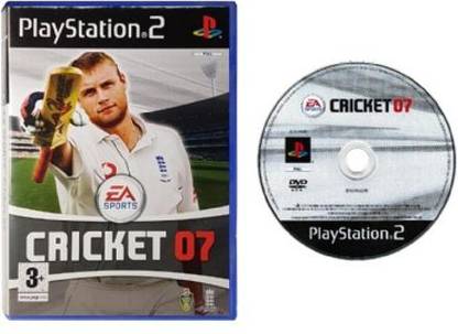 Techglow CRICKET 07 FULL GAME PLAYSTATION 2 video game (STANDARD)