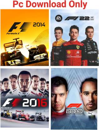 2Cap F1 2014-16-19 & 2022 Pc Game Link Combo (Offline only) (No CD/DVD/Code) (Complete Games)