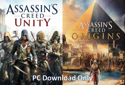 Assassin's Creed Unity and Assassin's Creed Origins Top Two Game Combo (Offline Only) (No DVD) (Regular)