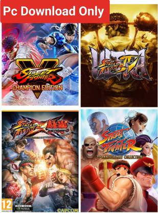 2Cap Street Fighter 4 In 1 Combo Pc Game Download (Offline only) No CD/DVD/Code (Complete Games) (Complete Edition)